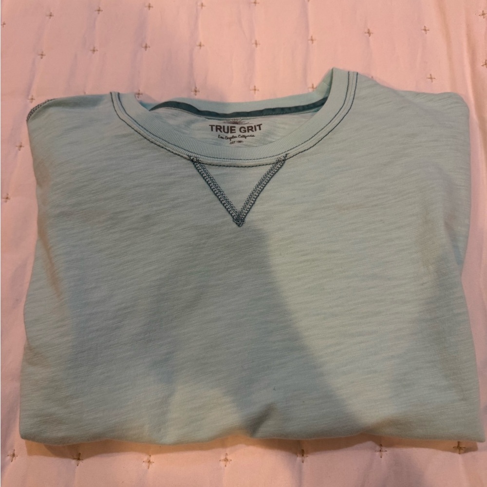 True Grit Sky Blue Pullover